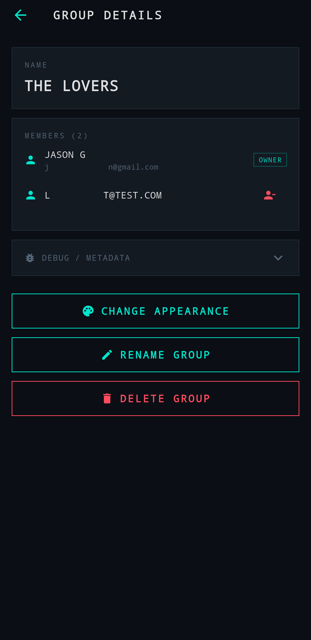 Group Details