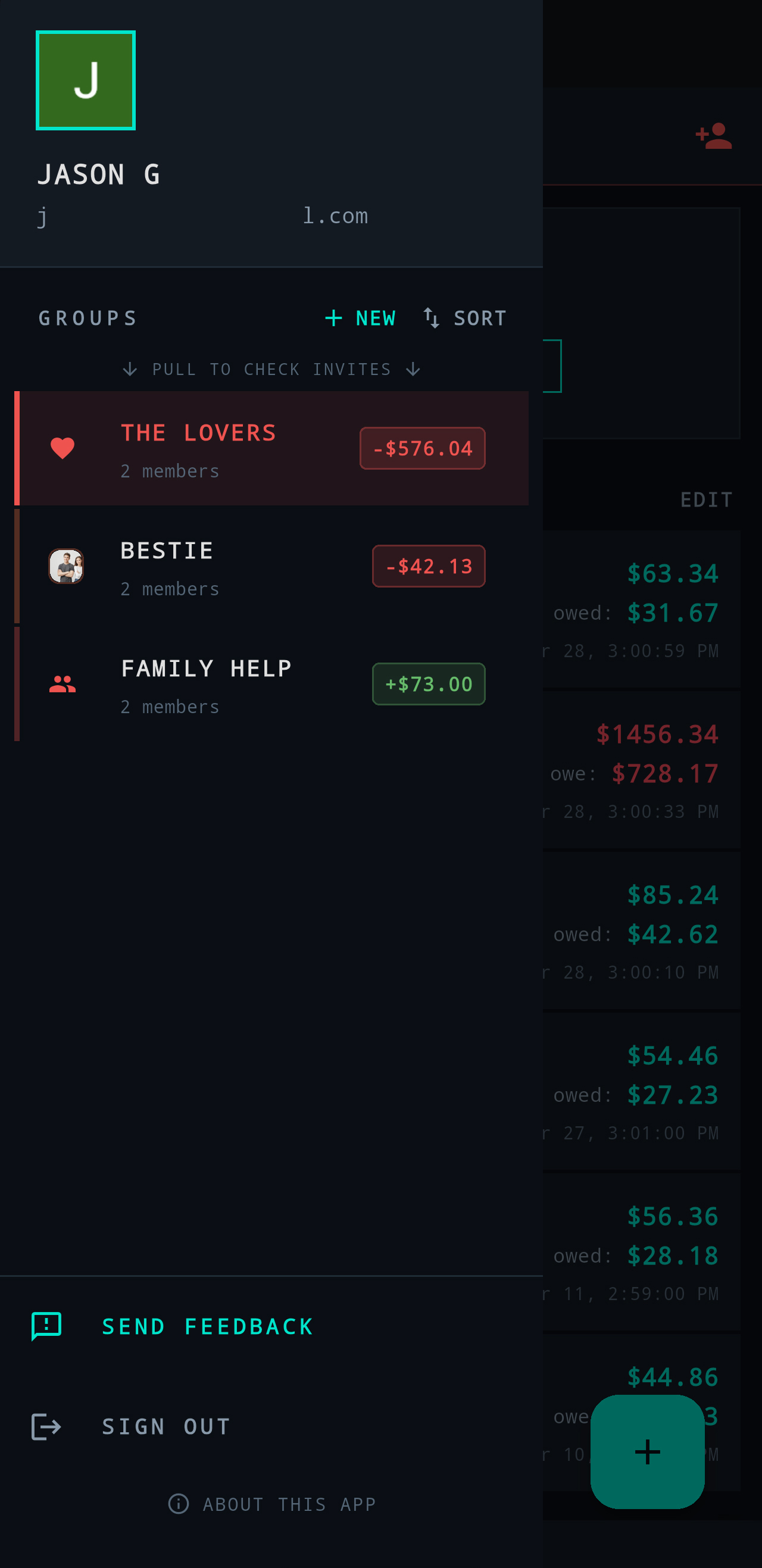 Groups Dashboard