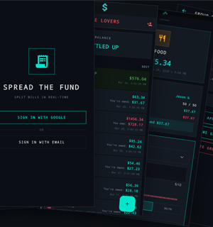 Spread The Funds — group financial management app